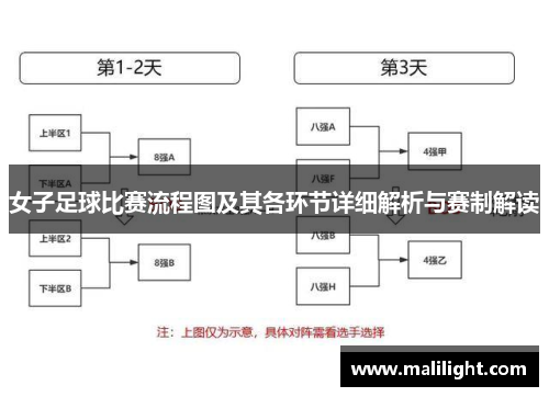 女子足球比赛流程图及其各环节详细解析与赛制解读